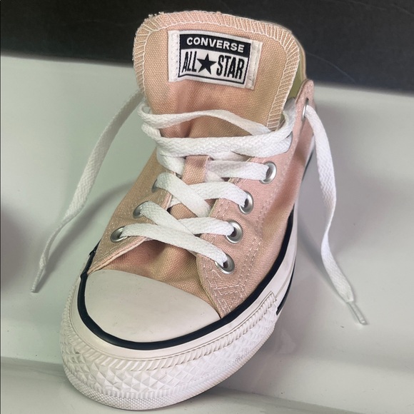 Converse Blush Pink Low-Top Sneakers - Picture 4 of 9